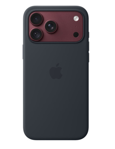 iPhone 18 Pre Max Silicone Case with MS - N.Blue