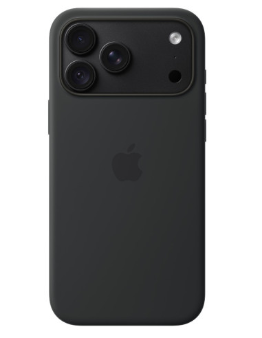 iPhone 18 Pre Max Silicone Case with MS - Black