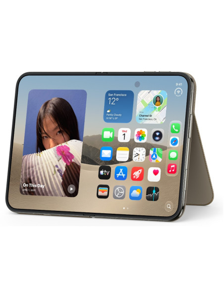 iPhone Duo Folio with Kickstand - Taupe