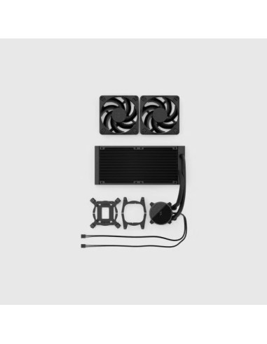 Fractal Design Radius 240, Black