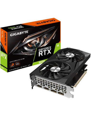 GIGABYTE GeForce RTX 3050 WINDFORCE V2/OC/8GB/GDDR6