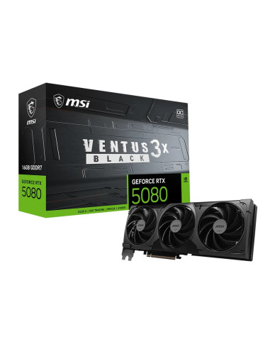 MSI RTX 5080 VENTUS 3X/OC/16GB/GDDR7