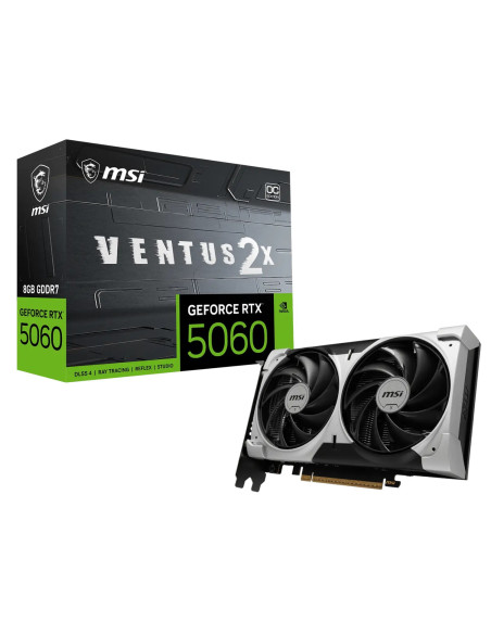 MSI RTX 5060 VENTUS 2X V1/OC/8GB/GDDR7