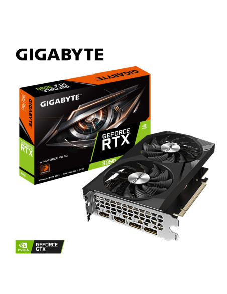 GIGABYTE RTX 3050 WINDFORCE V2/8GB/GDDR6