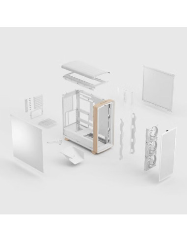 Fractal Design Summit Chalk White Solid