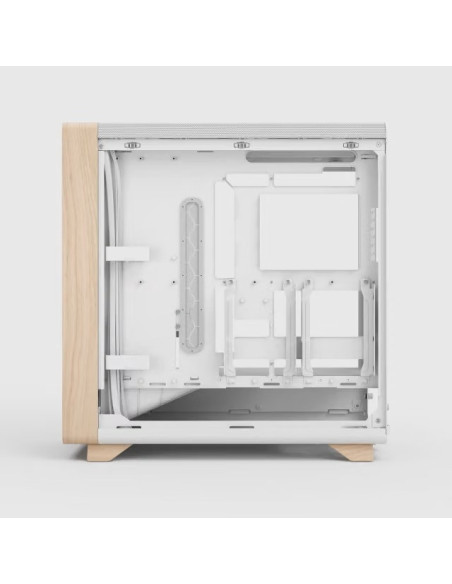 Fractal Design Summit Chalk White TG Clear Tint