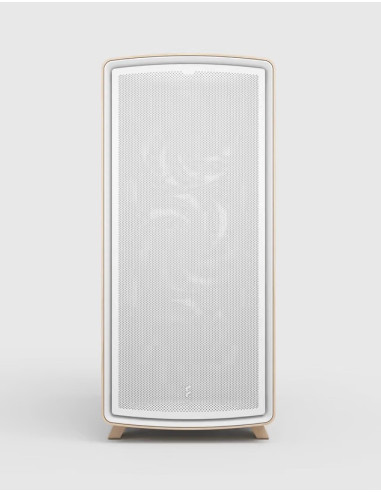 Fractal Design Summit Chalk White TG Clear Tint