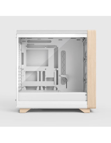 Fractal Design Summit Chalk White TG Clear Tint