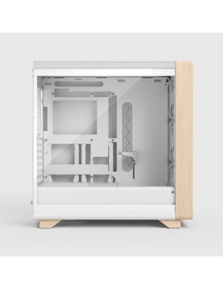 Fractal Design Summit Chalk White TG Clear Tint