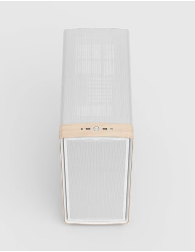 Fractal Design Summit Chalk White TG Clear Tint