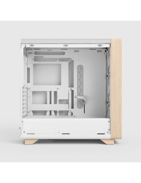 Fractal Design Summit Chalk White TG Clear Tint