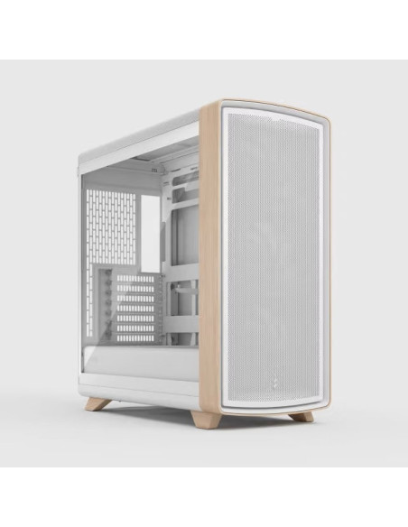 Fractal Design Summit Chalk White TG Clear Tint
