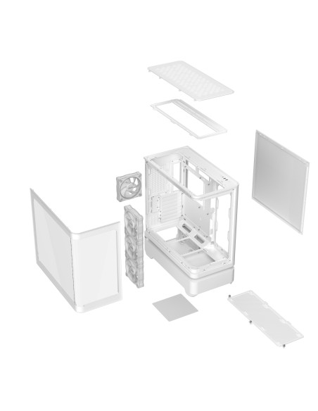 ASUS case PRIME AP304 TG ARGB WHITE