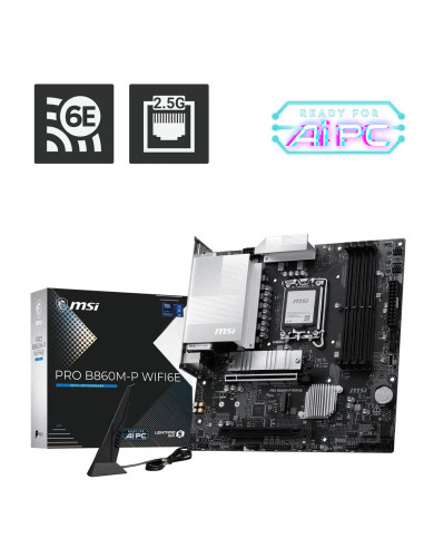 MSI PRO B860M-P WIFI6E/LGA 1851/mATX