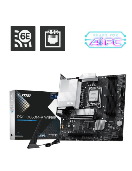 MSI PRO B860M-P WIFI6E/LGA 1851/mATX