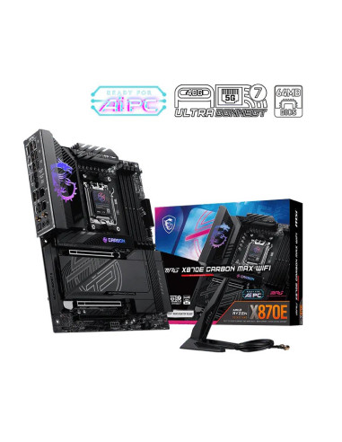 MSI MPG X870E CARBON MAX WIFI/AM5/ATX