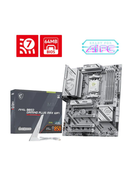MSI MAG B850 GAMING PLUS MAX WIFI/AM5/ATX