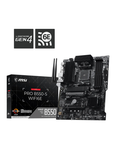 MSI PRO B550-S WIFI6E/AM4/ATX