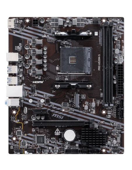 MSI PRO A520M-S/AM4/mATX