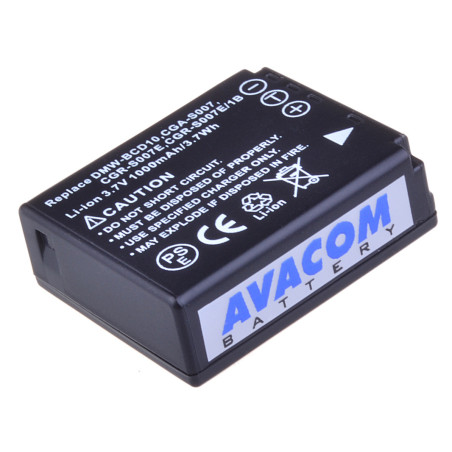 Batéria AVACOM Panasonic CGA-S007 Li-ion 3.7V 1000