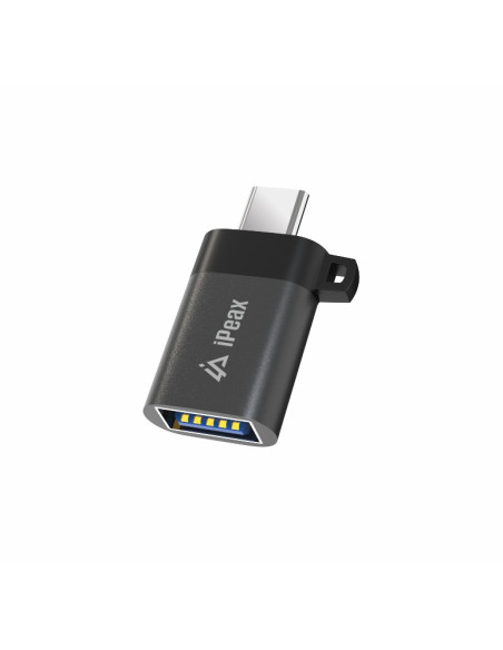 ADAPTÉR OTG USB-C / USB-A (samica) ČIERNY