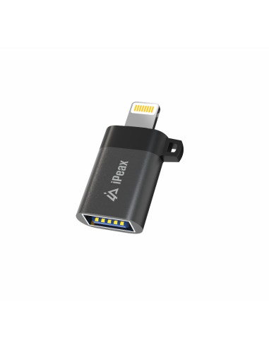 ADAPTÉR OTG LIGHTNING / USB-A (samica) ČIERNY