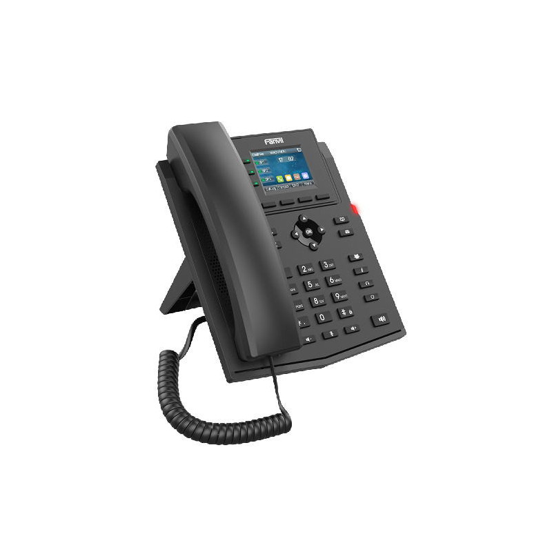 Fanvil X303G SIP telefón, 2,4" bar.disp., 4SIP, dual Gbit, PoE