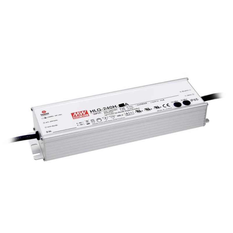 MEANWELL - HLG-240H-54A, Vonkajší napájací zdroj 54V 240W
