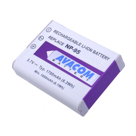 Batéria AVACOM Fujifilm NP-95 Li-Ion 3.7V 1700mAh