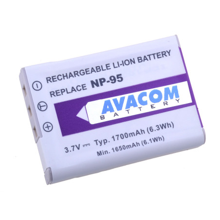 Batéria AVACOM Fujifilm NP-95 Li-Ion 3.7V 1700mAh