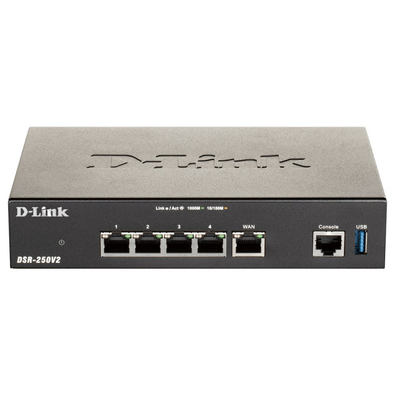 D-Link DSR-250V2/E Unified Service Router