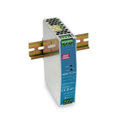 MEANWELL - NDR-75-24 - Priemyselný napájací spínaný zdroj 24V 75W na DIN