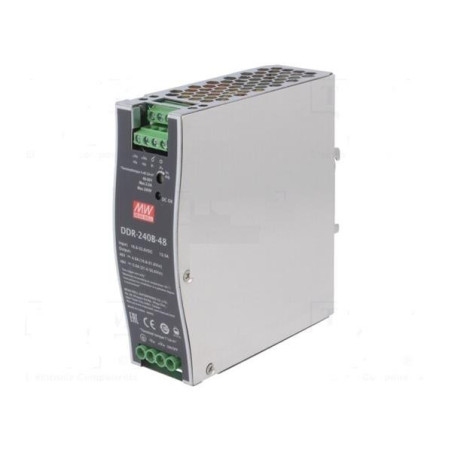 MEANWELL - DDR-240C-24 - Priemyselný menič napätia DC-DC 24V 10A na DIN