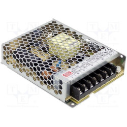 MEANWELL - LRS-100-24 - Priemyselný napájací zdroj 24V 100W