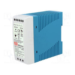 MEANWELL - MDR-60-12 - Priemyselný napájací zdroj 12V 60W na DIN lištu
