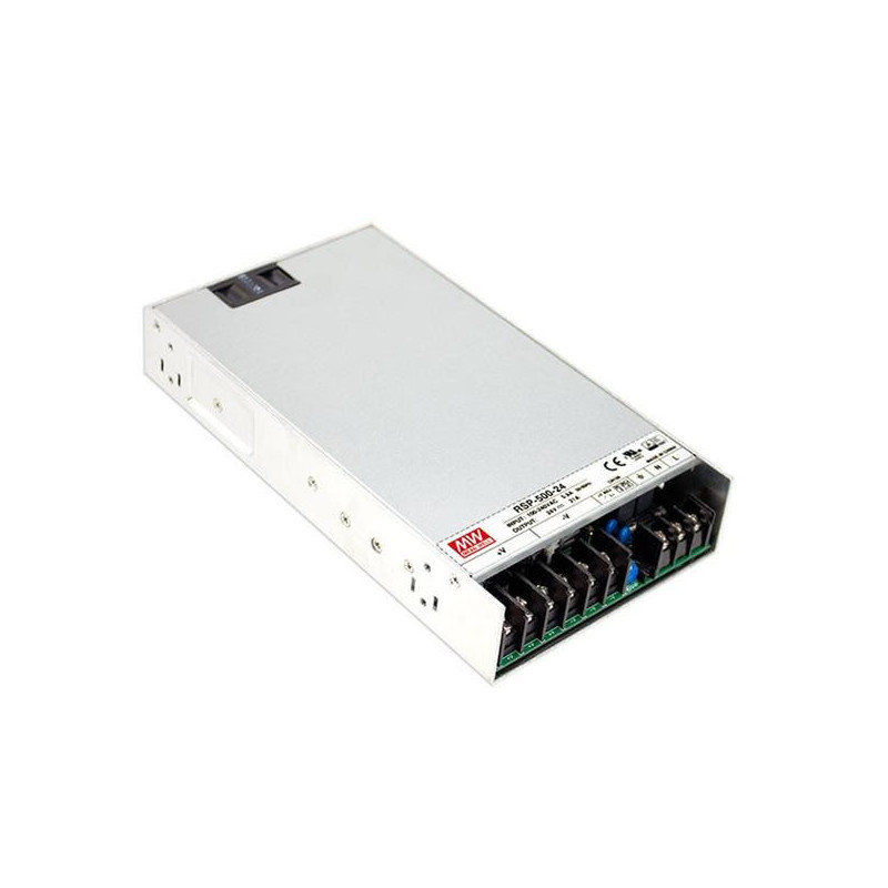 MEANWELL - RSP-1000-48 - Priemyselný napájací zdroj 48V 1000W, vstavaný
