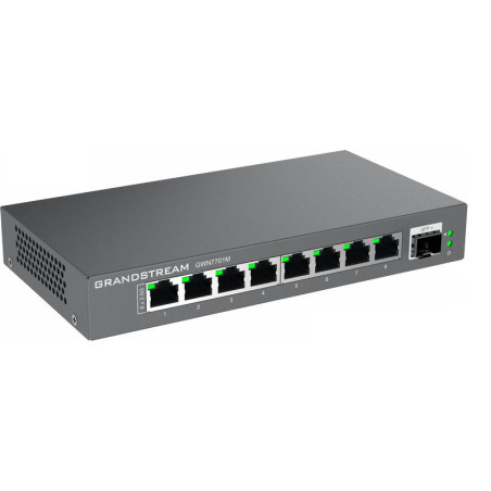 Grandstream GWN7701M Unmanaged Network Switch 8x2,5Gb portov / 1 SFP+