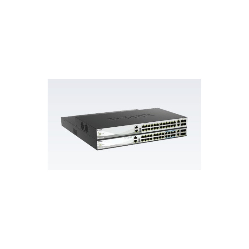 D-Link DMS-3130-30PS/E L3 Stck. Mng. Multi-Gig switch 16x 2.5G PoE+, 8x 5G PoE++, 2x 10G, 4x 25G SFP28