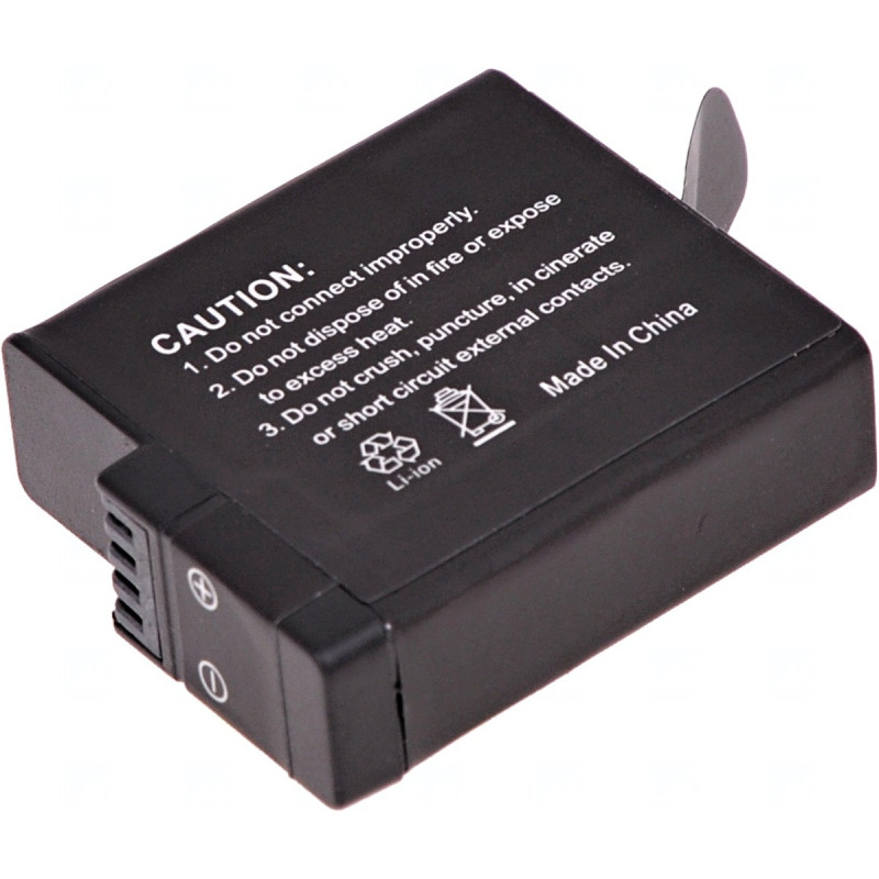 Batéria T6 Power GoPro Hero5, Hero6 Black, AHDBT-501, AABAT-001, 601-10197-000, 1250mAh, 4,8Wh