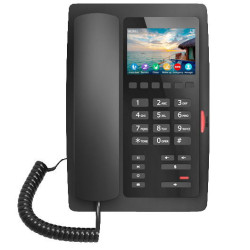 Fanvil H5W hotelový WiFi SIP telefón, 2SIP, 3,5" bar. displ., 6 progr. hr., USB, PoE