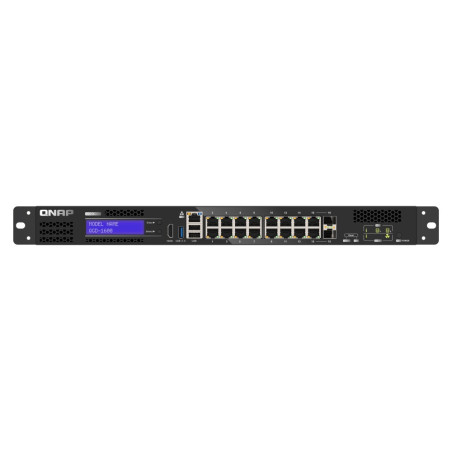 QNAP riadený switch QGD-1600-8G (16x GbE, 4core CPU, 8GB RAM, 2x 2,5" SATA, 2x PCIe, 1x HDMI, 3x USB)