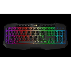 Genius Scorpion K11 Pro Drátová USB  CZ- SK layout Čierna
