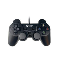 Gamepad C-TECH Callon pre PC PS3, 2x analóg, X-input, vibračný, 1,8 m kábel, USB