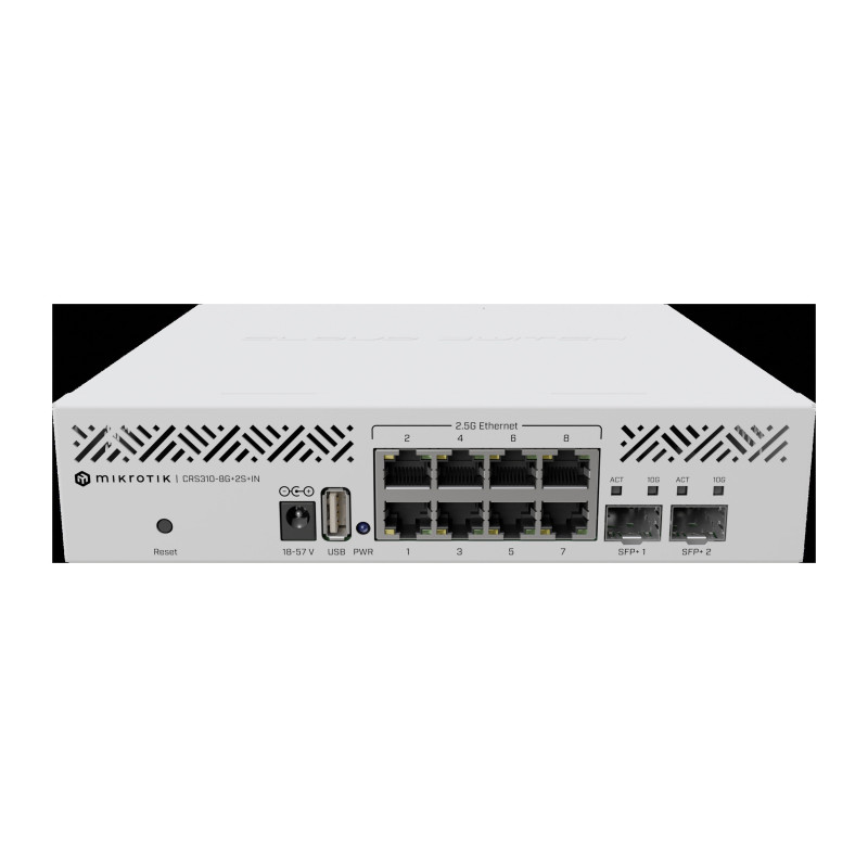 Mikrotik CRS310-8G+2S+IN, Cloud Router Switch
