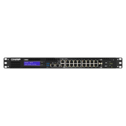 QNAP riadený hybridný switch QGD-1602-C3758-16G (8x GbE + 8x 2,5 GbE + 2x 10GbE SFP+, 16GB RAM)