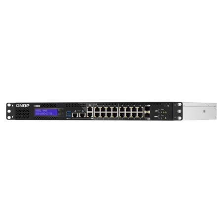QNAP riadený hybridný switch QGD-1602-C3758-16G (8x GbE + 8x 2,5 GbE + 2x 10GbE SFP+, 16GB RAM)