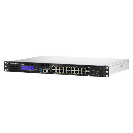 QNAP riadený hybridný switch QGD-1602-C3758-16G (8x GbE + 8x 2,5 GbE + 2x 10GbE SFP+, 16GB RAM)