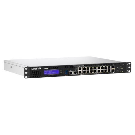 QNAP riadený hybridný switch QGD-1602-C3758-16G (8x GbE + 8x 2,5 GbE + 2x 10GbE SFP+, 16GB RAM)