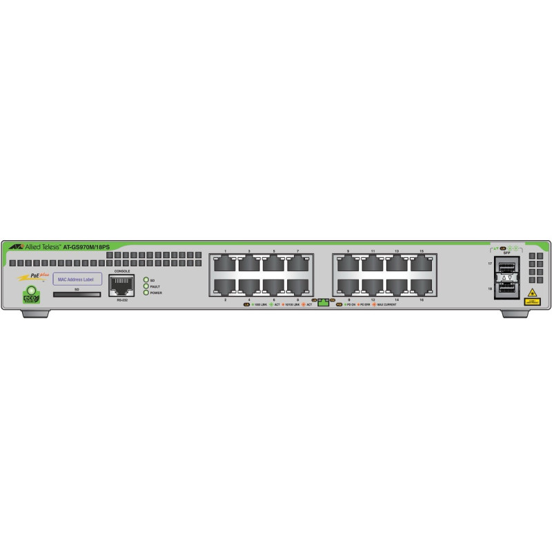 Allied Telesis AT-GS970M/18PS-50