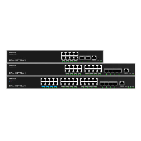 Grandstream GWN7812P Layer 3 Managed Network PoE Switch 16 portov / 4 SFP+